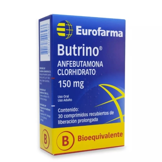 BUTRINO XL 150mg X 30 COM. RECUBIERTOS