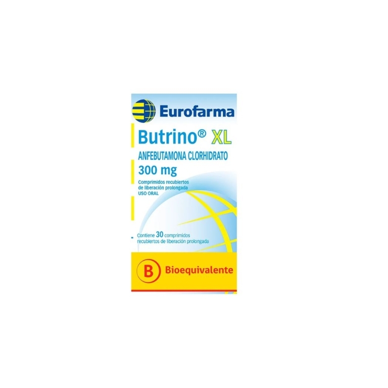Butrino Xl 300Mg X 30 Com. Recubiertos | butrino xl 30com