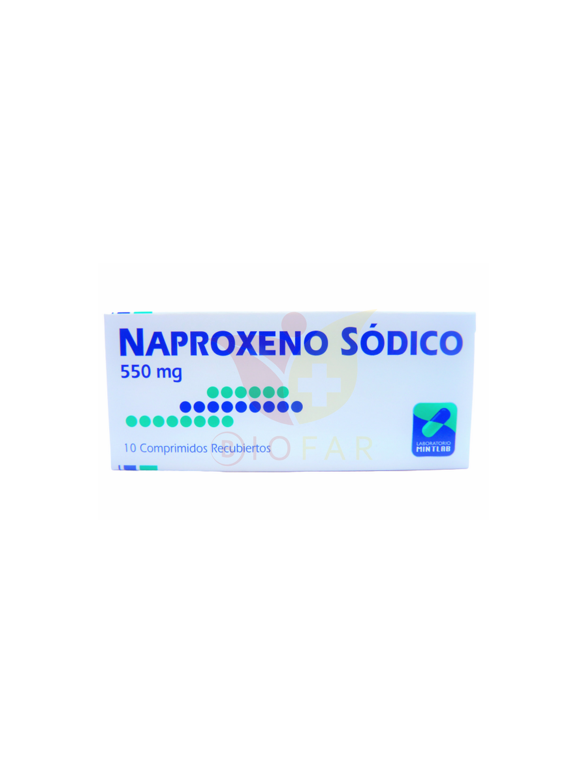 NAPROXENO 550 mg X 10 COMP