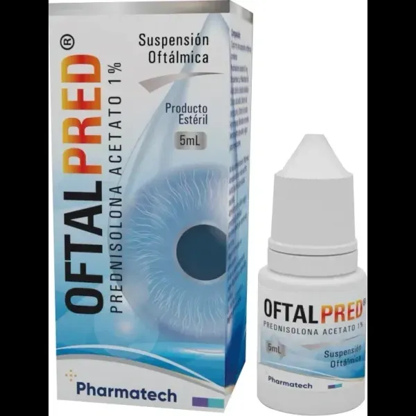 Oftalpred 1% Sol Oft X 5Ml | oftalpred oftálmica 5ml