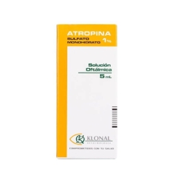 Atropina 1% Solucion Oftalmica X5Ml | atropina oftálmica 5ml