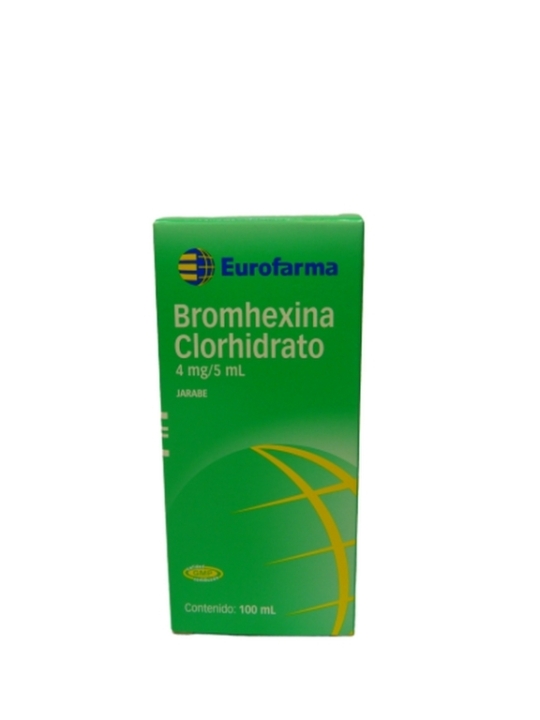 BROMHEXINA PEDIATRICO 4mg/5ml JARABE X100ML