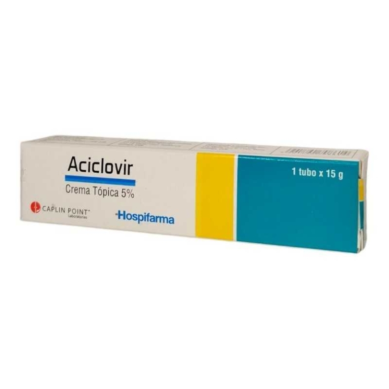 ACICLOVIR 5% CREMA X15G