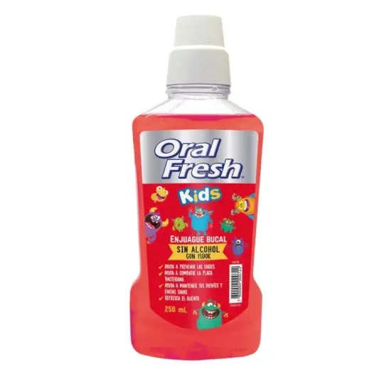 Oralfresh Enjuague Kids X250Ml | oralfresh kids 250ml