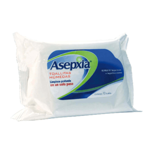 ASEPXIA TOALL.FAC.C/ZINC X10