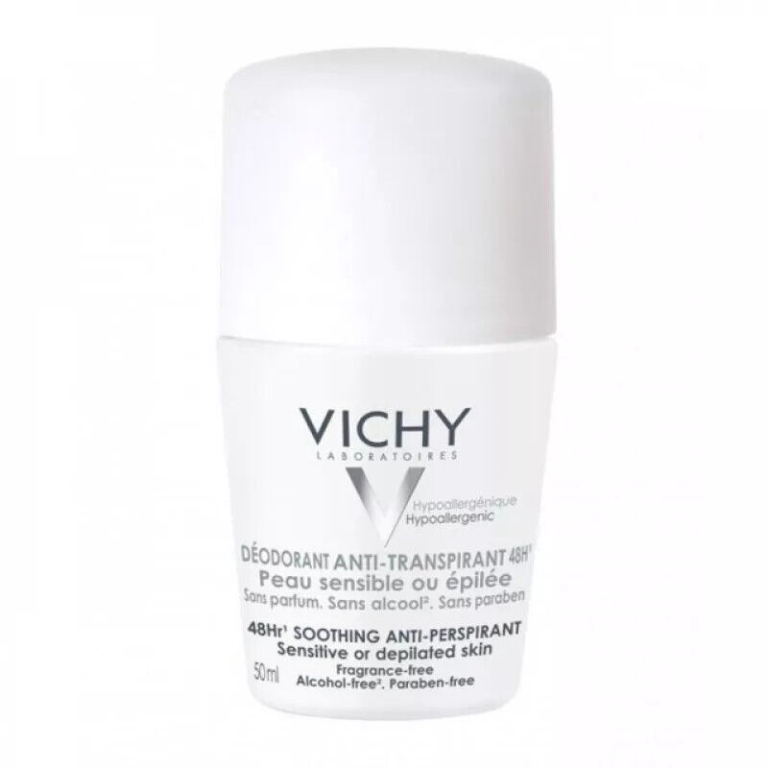 Vichy Deo Roll On Piel Sensible 48Hr X 50G | vichy sensible 50g