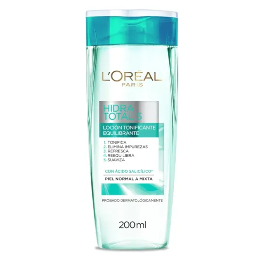 LOREAL LOCION TONIFICANTE H. TOTAL 5  EQUILIBRANTE X200ML