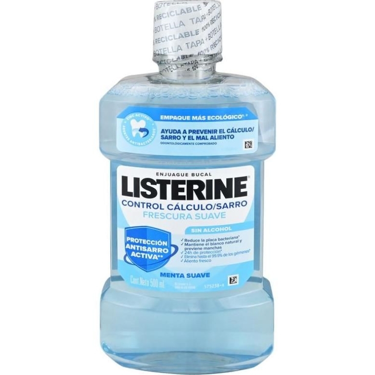 LISTERINE CONTROL SARRO ZERO X500 ML
