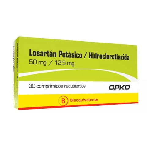 LOSARTAN/HIDROCL 50/12.5 X30COM.