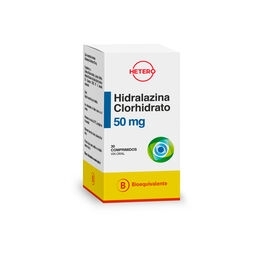 Hidralazina 50Mg X20Com. | hidralazina 50mg