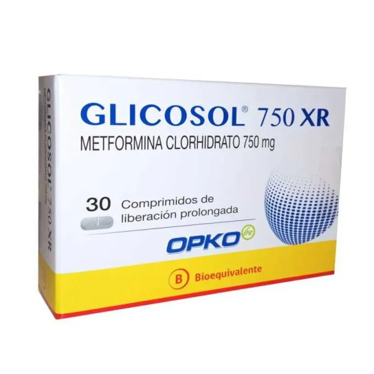 GLICOSOL XR 750mg X30COM