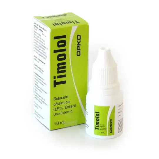 TIMOLOL 0.5% SOLUCION OFTALMICA X10ML