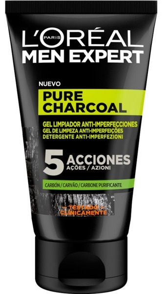 Loreal Gel Limpiador Men Carbon | loreal carbon gel