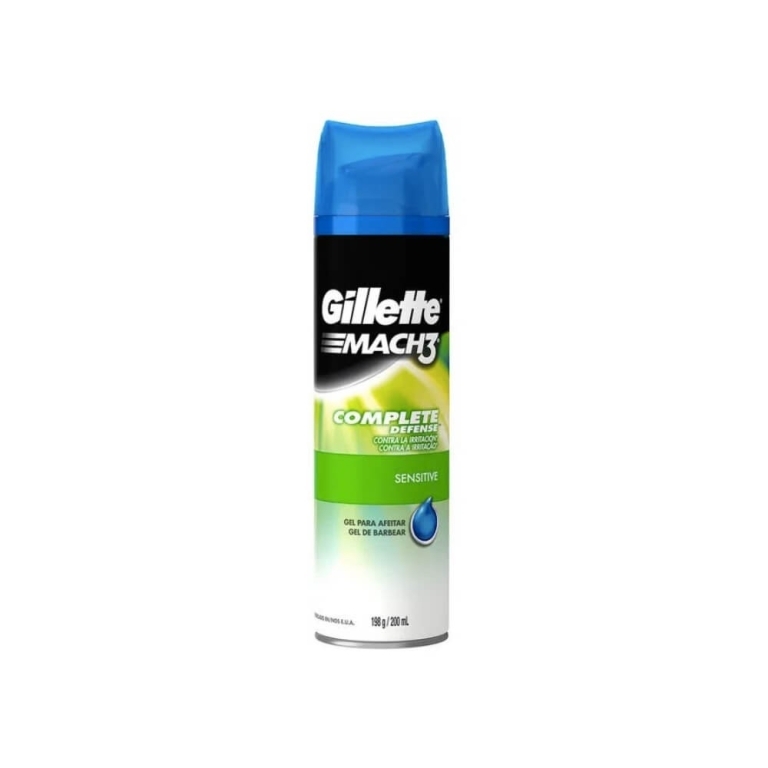 GILLETTE GEL DE AFEITAR COMPLETE DEFENSE 200 ML
