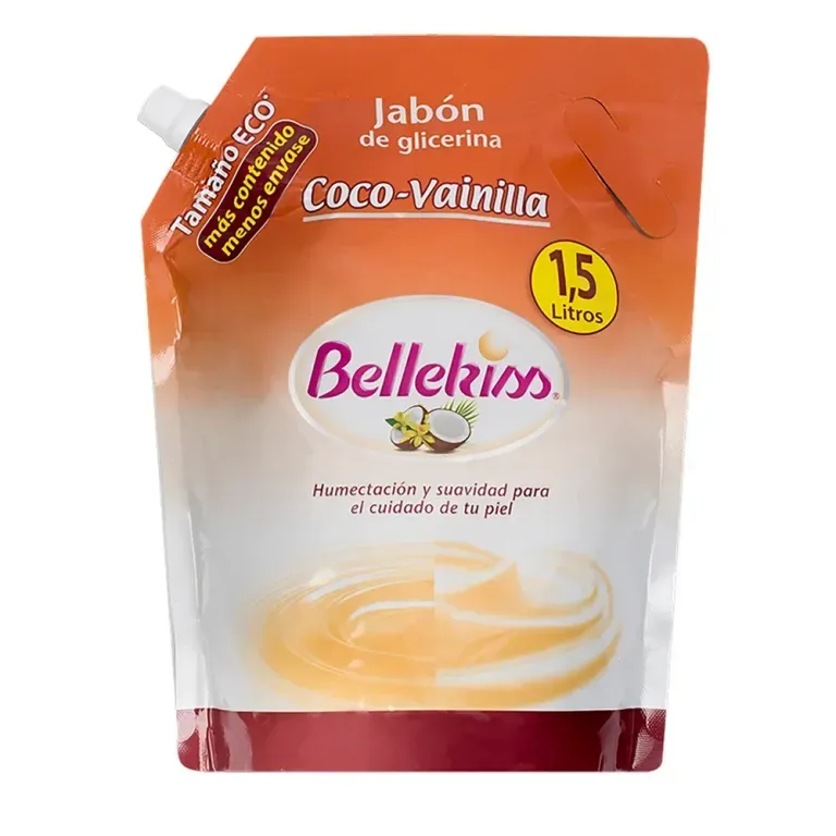 BELLEKISS JAB. GLICERINA COCO-VAINILLA X 1.500ML