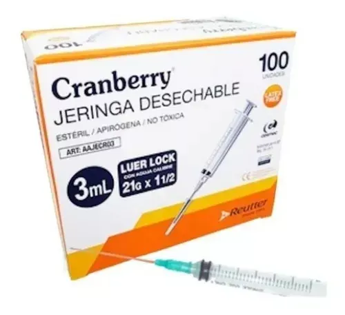 JERINGA DESECHABLE 3ML X1UNID.
