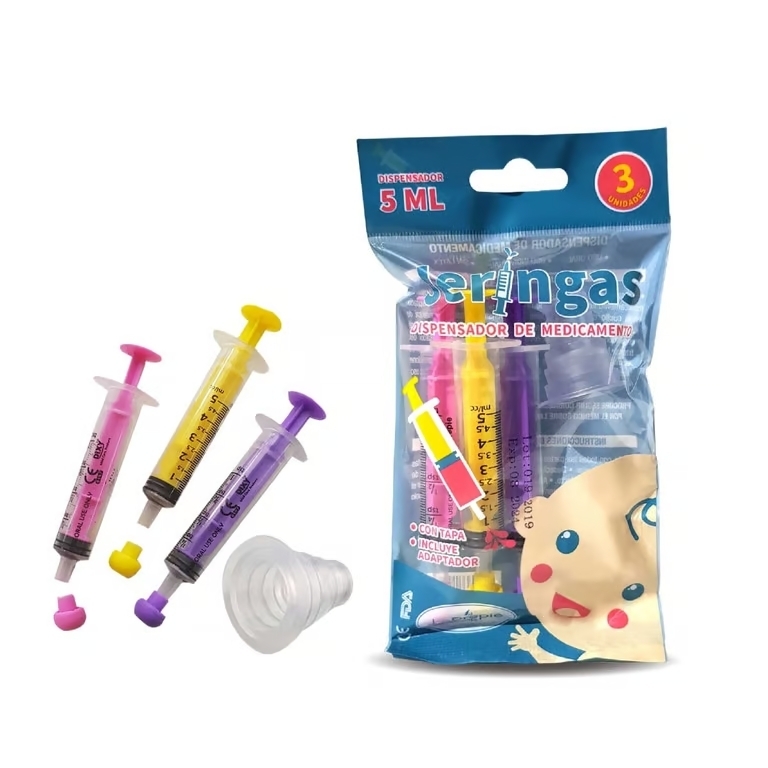 Jeringa Dispensador De Medicamentos X3Unid | dispensador 3un