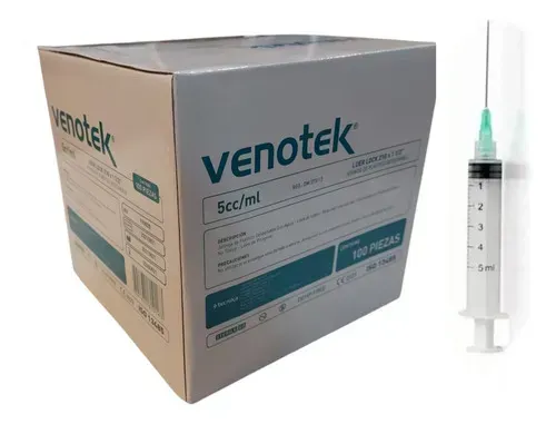 JERINGA 5CC LUER LOCK X1