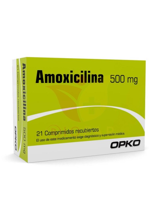 AMOXICILINA 500mg X 21 CAP OPKO