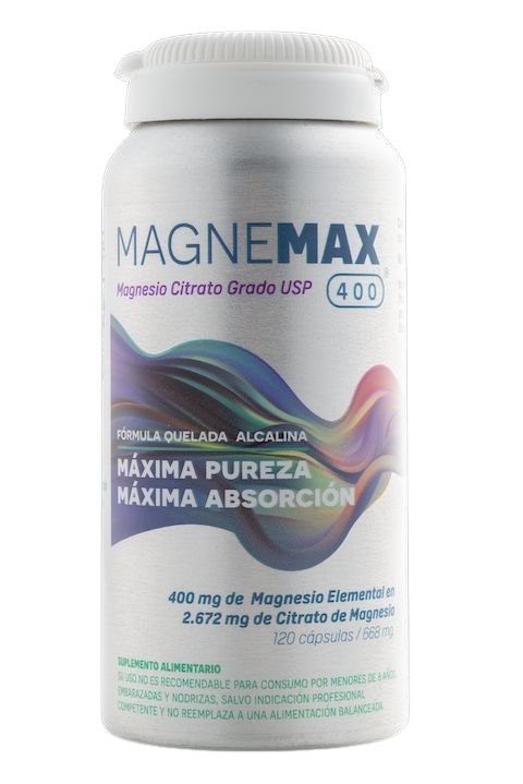 Magnemax 400 X 120 Capsulas | magnemax 120cap