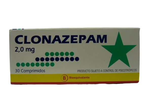 CLONAZEPAM  2mg X30COM.