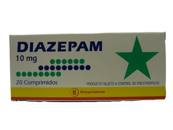 DIAZEPAM 10mg X20COM.