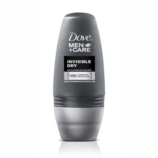 Dove Desodorante Roll Invisible  Dry 50Ml | dove roll on invisible