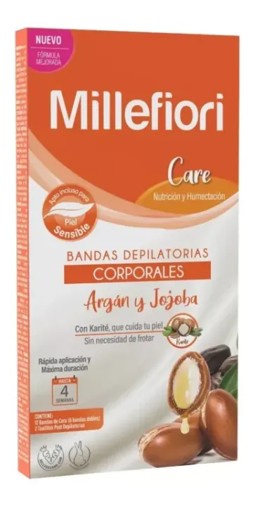 MILLEFIORI  BANDAS CORP.ARGAN Y JOJOBA X12