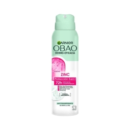 Garnier Obao Desodorante Spray Mujer Zinc | obao spray mujer zinc