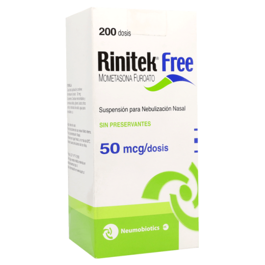 RINITEK FREE 50mcg NEBULIZACION NASAL X200 DOSIS