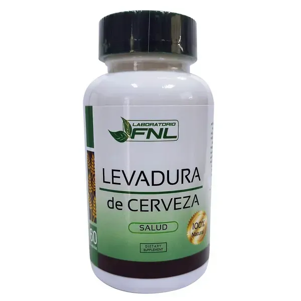 Levadura De Cerveza 280Mg X 60Cap | levadura de cerveza 60
