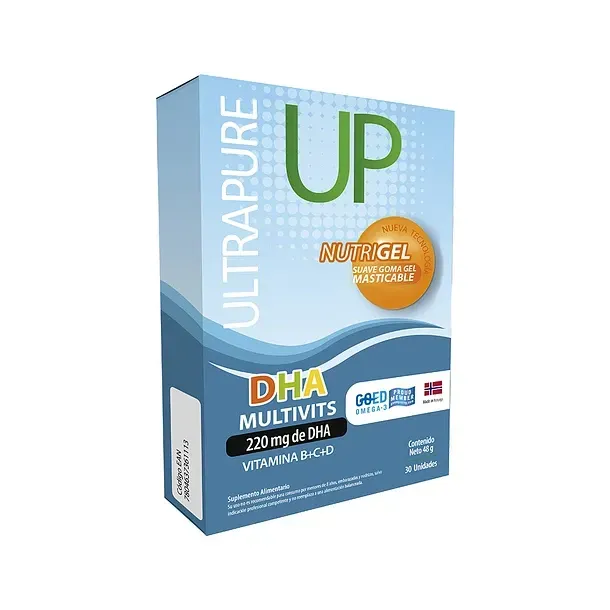 Omega 3 Dha Multivits X 30 Com. Masticables | omega 3 dha masticable