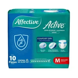 Affective Active Ropa Interior Talla M X 10 U. | affective m10un