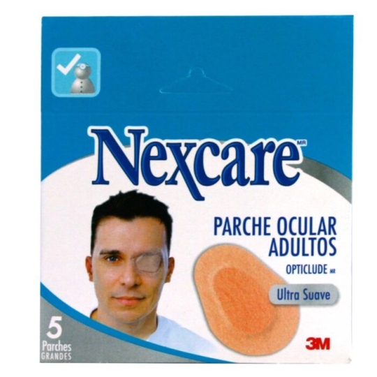 NEXCARE PARCHE OCULAR ADULTO X 5  PARCHES
