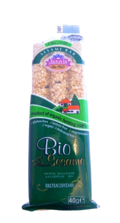 JA.BIO SESAME BAR.40G