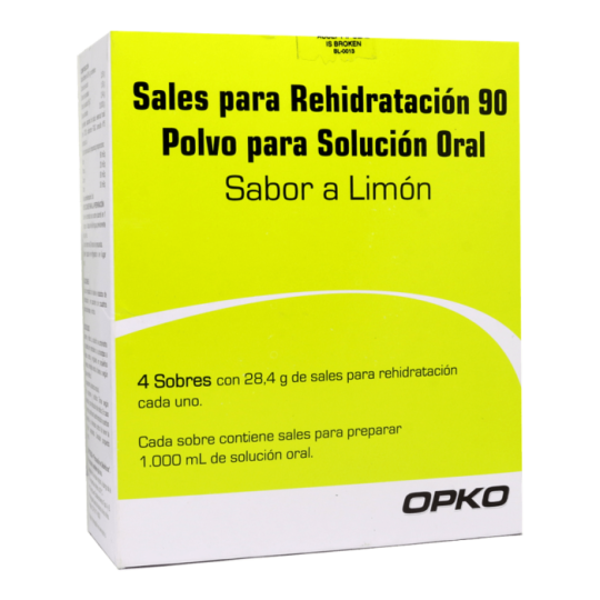 Sales Para Hidratacion 90 X4 Sachet | sales hidratación 4sob