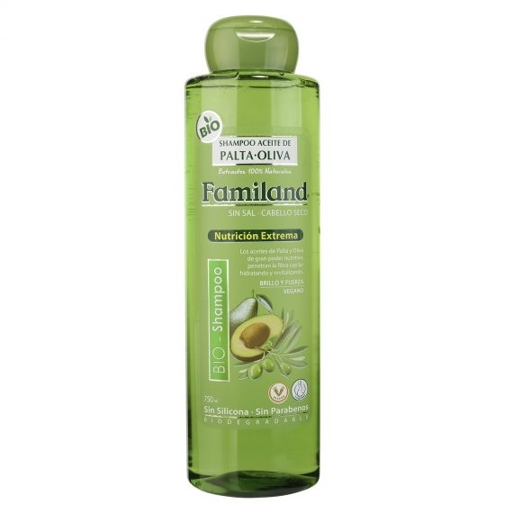 FAMILAND SHAMPOO  PALTA OLIVO S/SAL X410ML