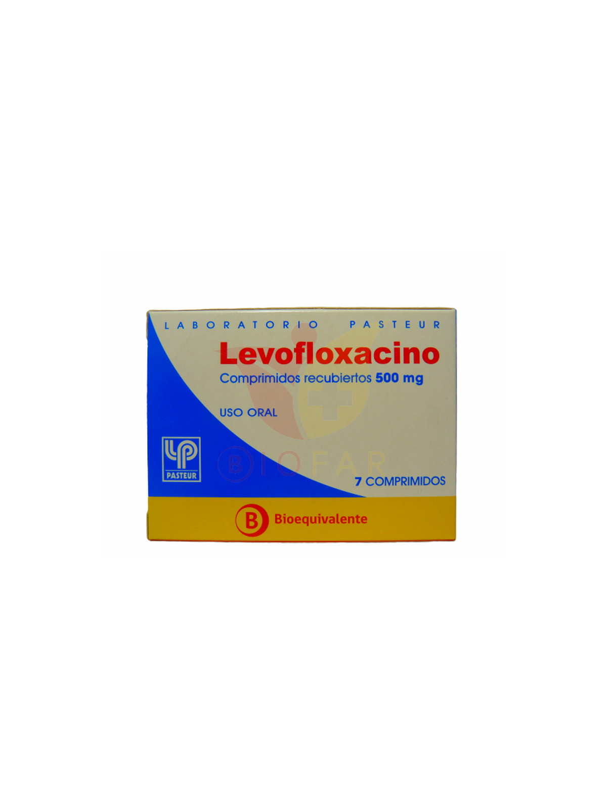 LEVOFLOXACINO  500mg X 7COM. Pasteur