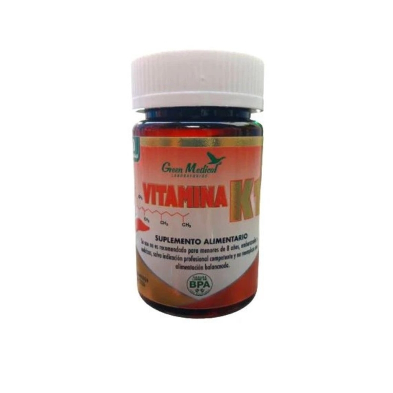 Vitamina K1 100 Mcg X 60 Capsulas | vitamina k1 60cap