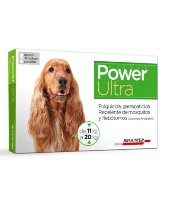 POWER ULTRA PIPETA 11 A 20 Kg X1