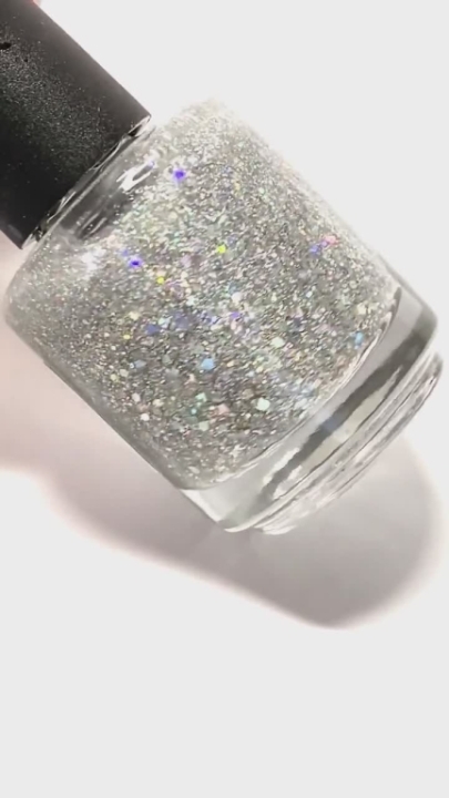 ESMALTE PARA UÑAS 100 BEAUTY BRILLO ESCARCHADO