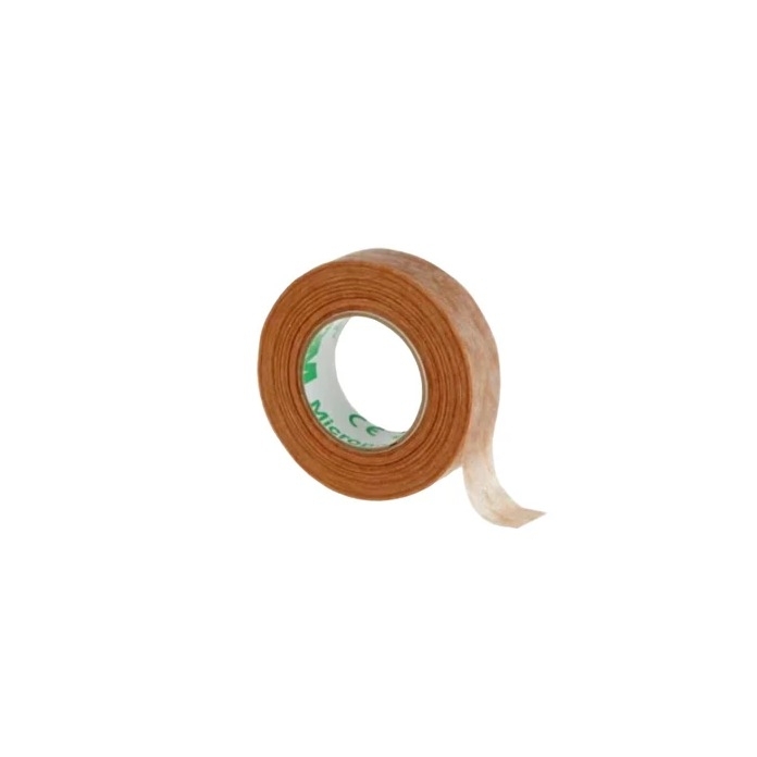 TELA ADHESIVA PAPEL MICROPOROSA BLANCA 2.5CM X 9MT X 12U