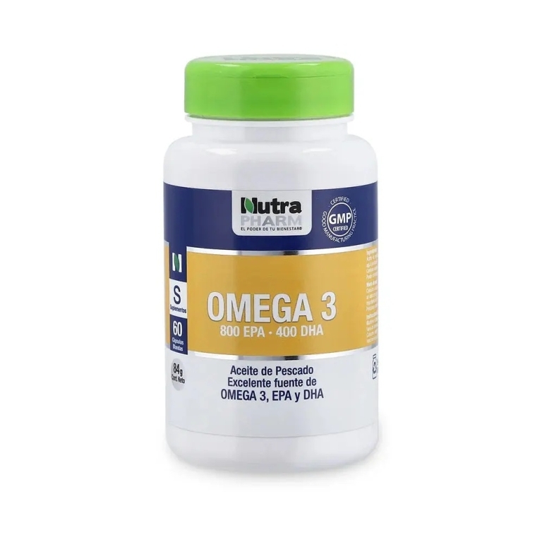 OMEGA 3 (800 EPA - 400 DHA) X 60 CAPSULAS BLANDAS