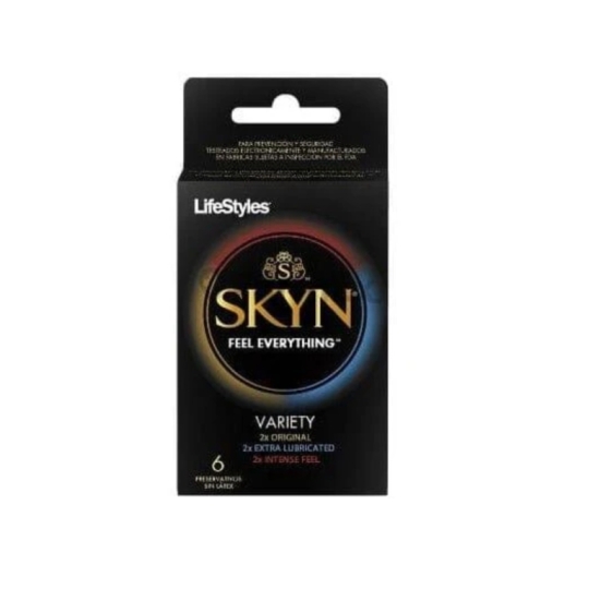 LIFESTYLES SKYN VARIEY X 6 UNIDADES