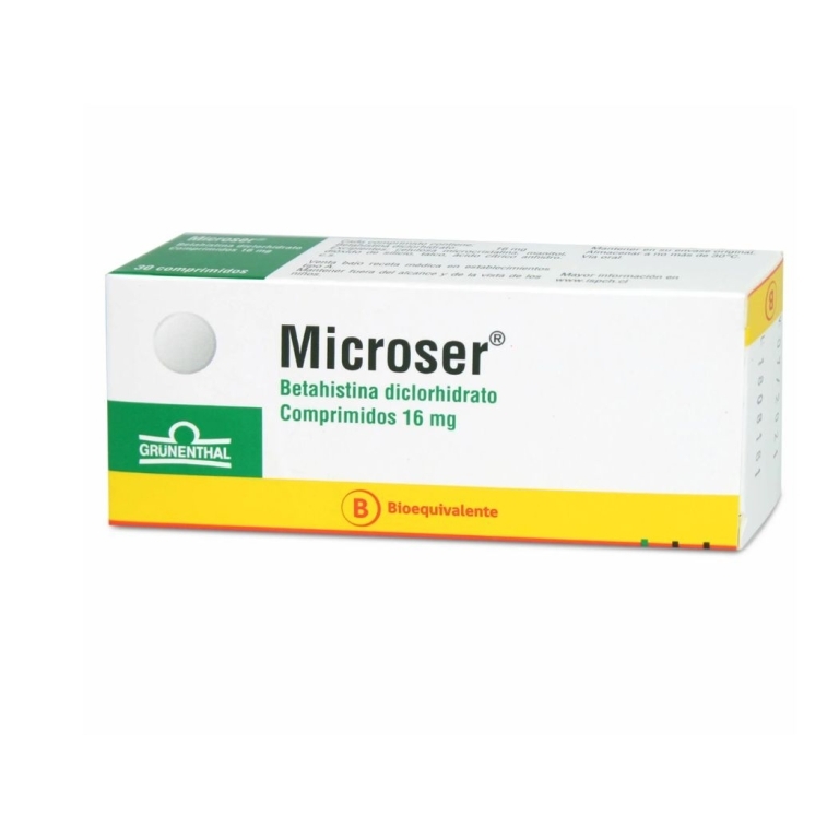 MICROSER 16MG X 30 COMPRIMIDOS
