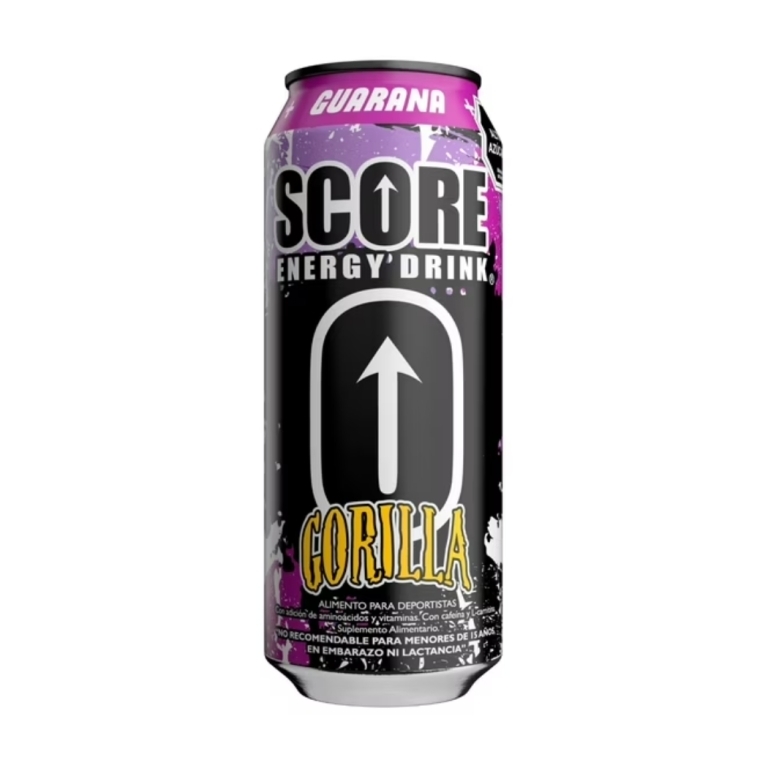 BEBIDA ENERGETICA SCORE GORILLA X 473ML