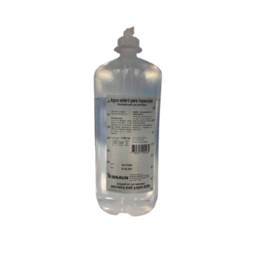 AGUA ESTERIL INYECTSBLE X 1000 ML BRAUN  X 1 UNIDAD