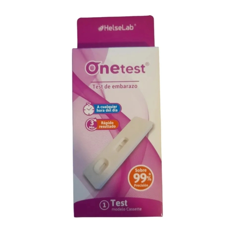 TEST EMBARAZO ONETEST CASSETTE X 1 UNIDAD