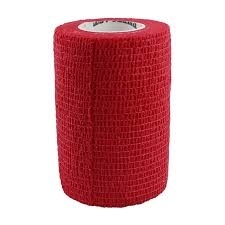 Venda Autoadhesiva Rojo 7.5Cmx4.5M | venda roja