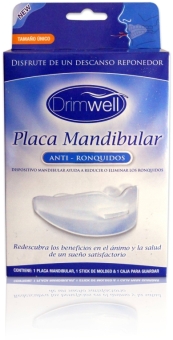 PLACA MANDIBULAR ANTIRONQUIDOS